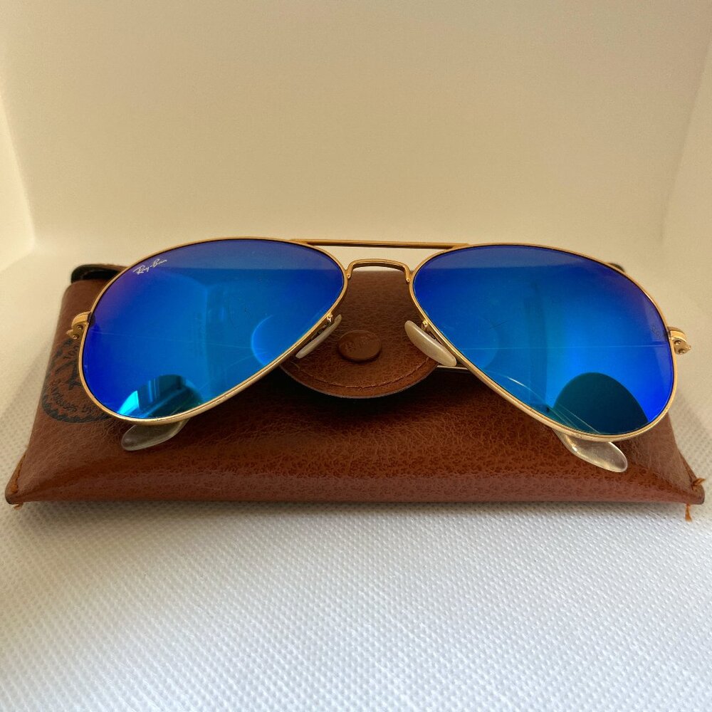 Ray-Ban RB3025 Matte Gold Aviator 112/17 - 810-LR-07